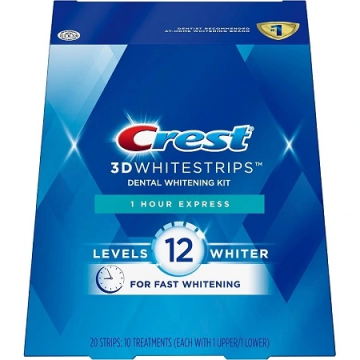 Crest 3D White Strips 1 Hour Express