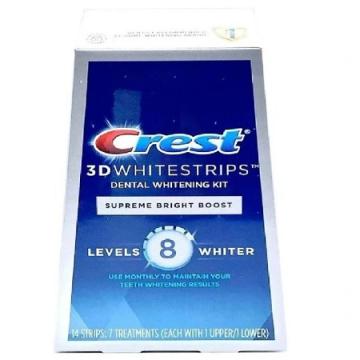 Crest 3D White Strips Supreme Bright Boost