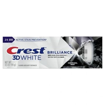 Crest 3D White Brilliance Charcoal Mint Toothpaste