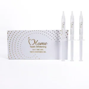 Home Teeth Whitening Day Time 35% Teeth Whitening Gel Box and Syringes