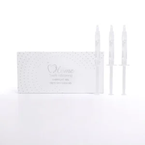 Home Teeth Whitening Overnight 16% Gel with box and syringes